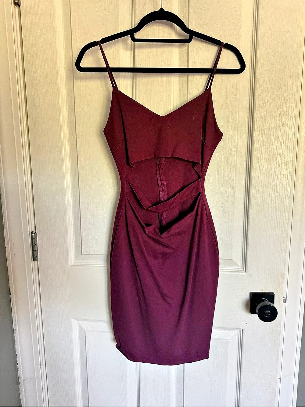 Burgundy Mini Dress Like New